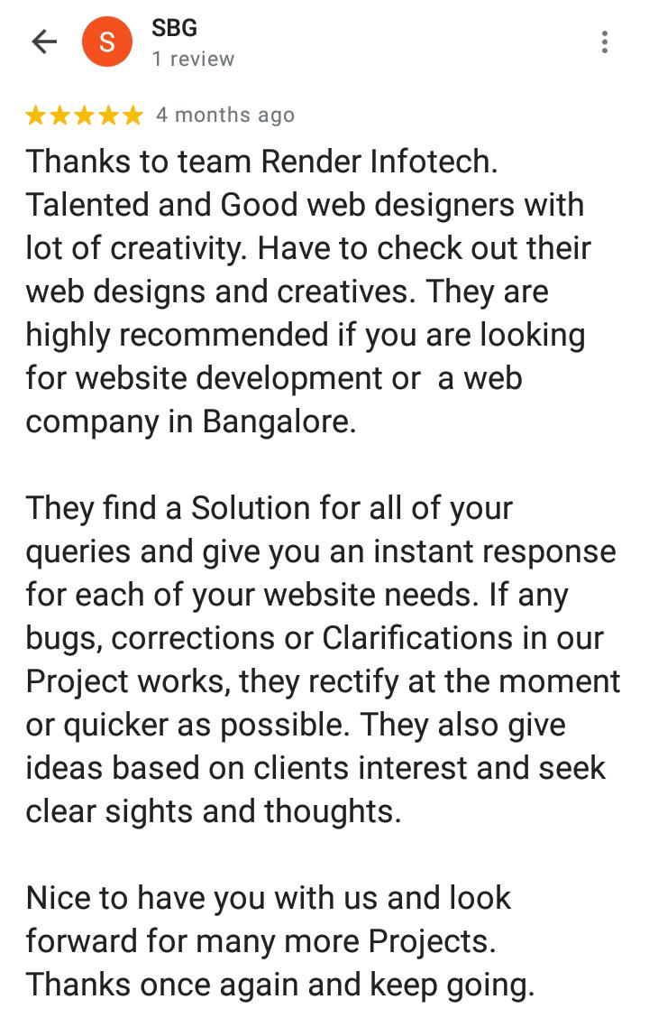 india, render infotech, web design, logo