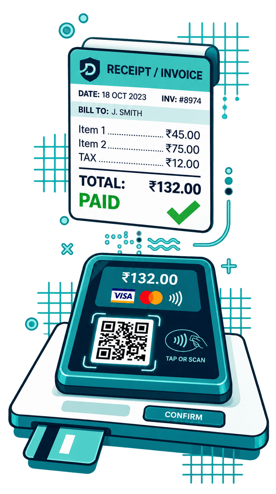 Sub-Second Barcode & Touch Billing