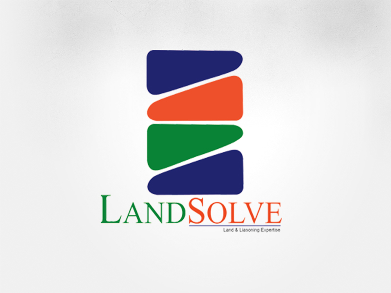 land solve render infotech, web design, logo