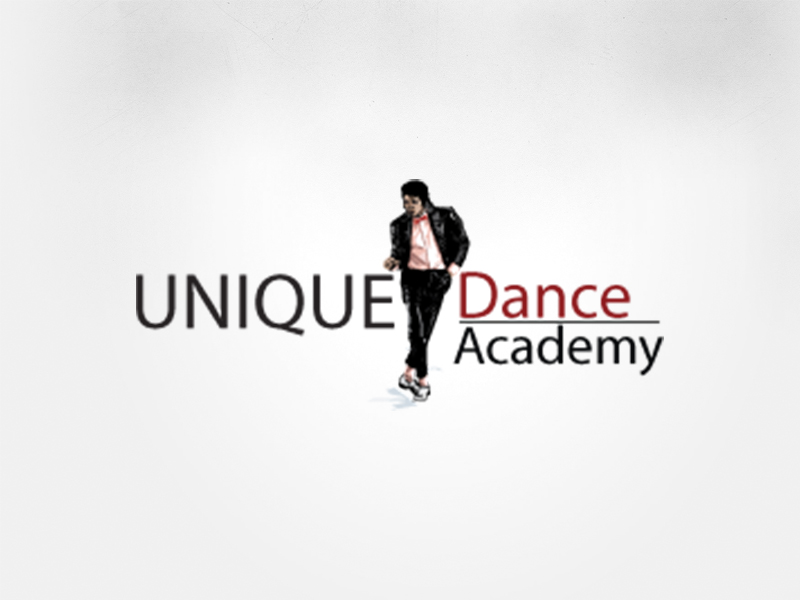 unique dance academy render infotech, web design, logo