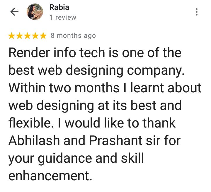 india, render infotech, web design, logo